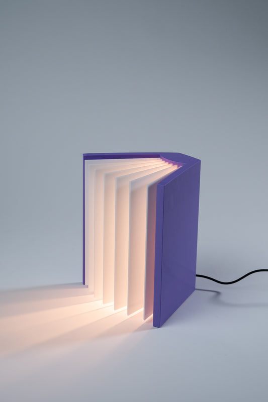 BoekLamp Paars