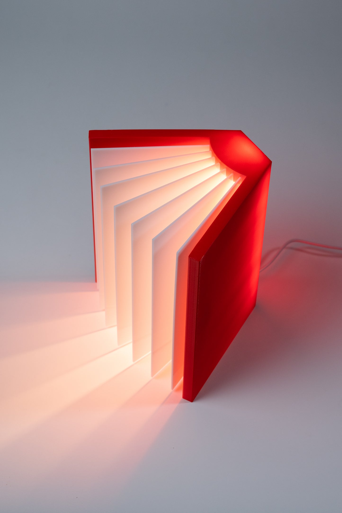 BoekLamp Rood