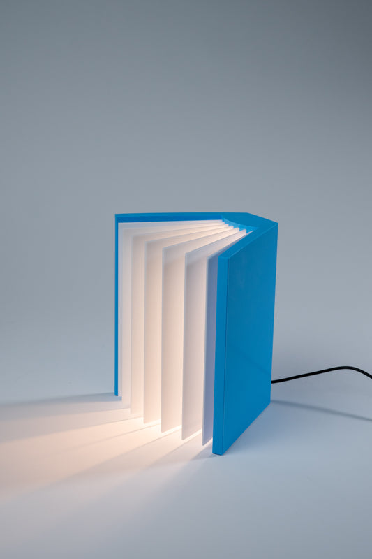 BoekLamp Blauw