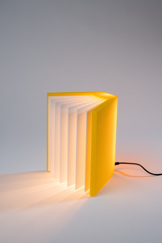 BoekLamp Geel