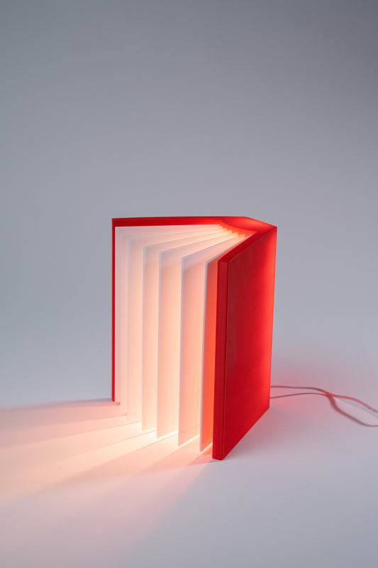 BoekLamp Rood